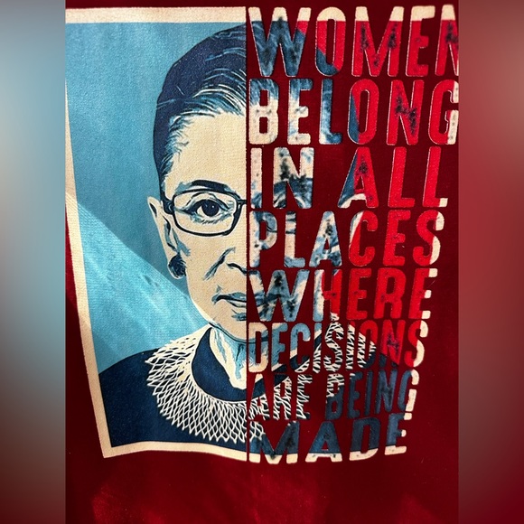 Ruth Bader Ginsburg sweatshirt - Picture 3 of 5